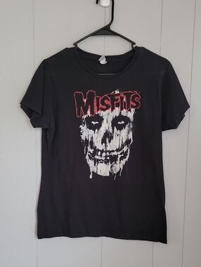 Misfits Band Tee Shirt Medium Black Short Sleeve